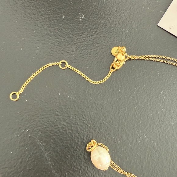 (19)Madewell NEW Casted Pearl Necklace - Picture 2 of 2